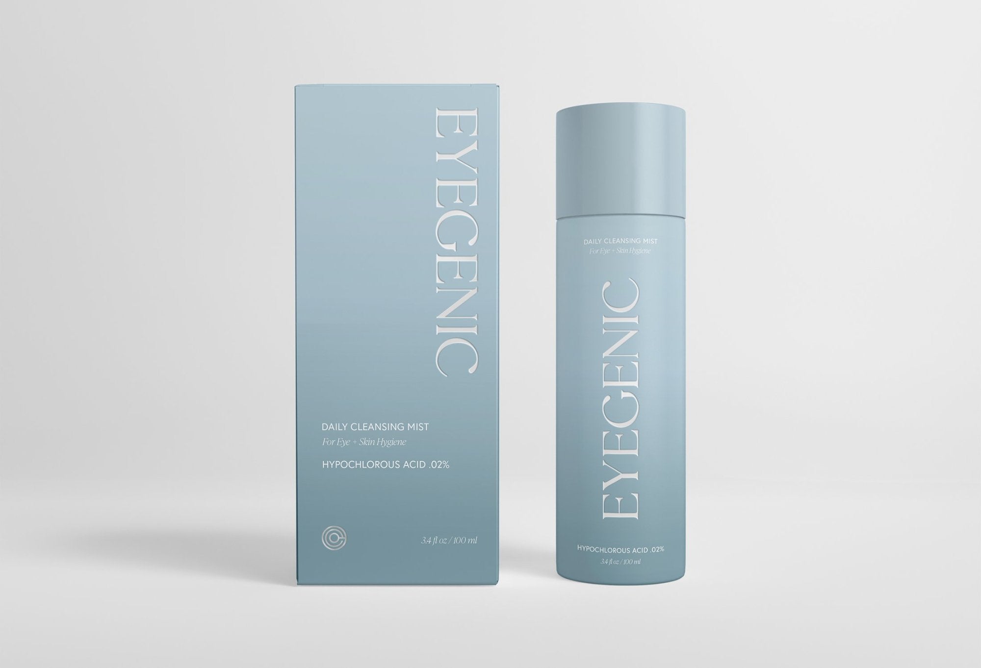 Eyegenic product angled